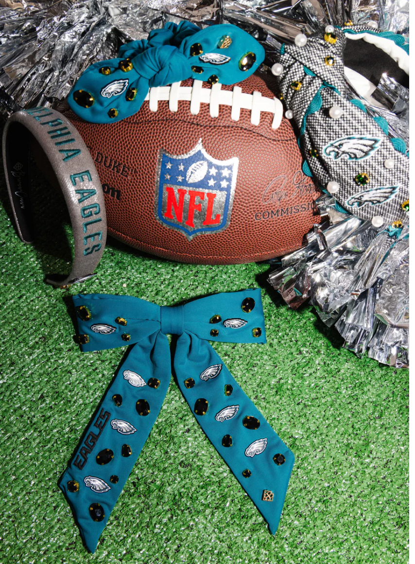 Philadelphia Eagles Bow Barrette